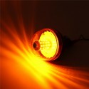 LED Rotating Flashing Amber Beacon Boat Truck Tractor Warning Light DC12-24V IP65