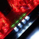 License Plate LED Brake Dual Tail Turn Signal Lights For Bobber Cafe ATV Chopper