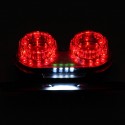 License Plate LED Brake Dual Tail Turn Signal Lights For Bobber Cafe ATV Chopper