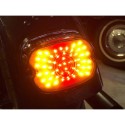 Motorcycle LED Brake Turn Signal License Plate Light Tail Light Assembly For Harley Davidson Sportster FLST Electra Glides