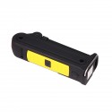 Rechargeable COB LED Slim Work Light Flashlight Inspect Folding Lamp