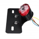 Universal Brake Stop Tail License Plate Tail Light LED 12V Motorcycle Smoke ATV Bike