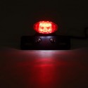 Universal Brake Stop Tail License Plate Tail Light LED 12V Motorcycle Smoke ATV Bike