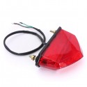 Universal LED Motorcycle Dirt Bike Plate Lamp Rear Tail Brake Light