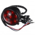 Universally Motorcycle Rear Lamp Aluminum Alloy LED Retro Signal Lamp