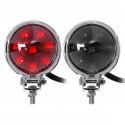 Universally Motorcycles Rear Lamp Aluminum Alloy LED Retro Signal Lamp