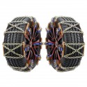 Anti-skid Chain Wear-resistant Steel Vehicle Snow Chains For Ice/Snow/Mud Road Safe