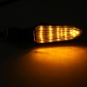 12V Motorcycle LED Turn Signal Lights Indicator Lamp Amber Universal