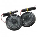 12V Motorcycle LED sheeting lights DRL Round Signal light