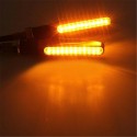 2pcs Motorcycle LED Turn Signal Indicator Blinkers Amber Lights