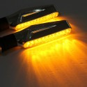 2pcs Motorcycle LED Turn Signal Indicator Blinkers Amber Lights