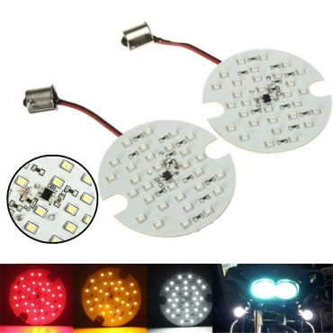 30 SMD LED 1156/1157 Turn Signal Panel Lights Bulb For Harley Davidson Touring