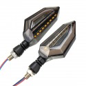 4Pcs 12V Motorcycle Blue LED Turn Signal Indicator Lights For Kawasaki/Yamaha/BMW/Honda/KTM