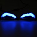 4Pcs 12V Motorcycle Blue LED Turn Signal Indicator Lights For Kawasaki/Yamaha/BMW/Honda/KTM