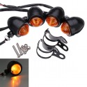 4x Bullet Turn Lights for Harley Davidson Softail Sportster