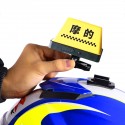 LED Bright Yellow 12V Motorcycle Taxi Cab Light Roof Top Topper Sign Lamp