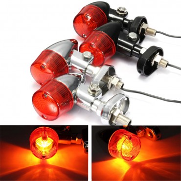 Motorcycle Bullet Turn Signal Indicator Light Bulb For Harley Chopper Cruiser