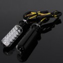 Motorcycle LED Turn Signal Amber Light For Honda/Yamaha/Suzuki