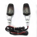 Universal Amber Motorcycle LED Indicator Turn Light For Honda Suzuki Harley