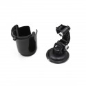 Car Auto Window Adjustable Suction Drink Beverage Black Car Cup Holder Stand Mount