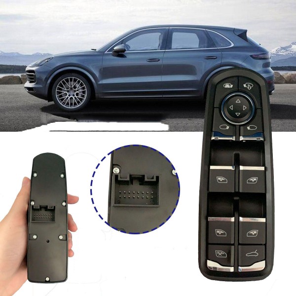 Car Windows Switch For Porsche Panamera Cayenne Macan 2011-2017 7PP959858M 7PP959858A 7PP 959 858 A