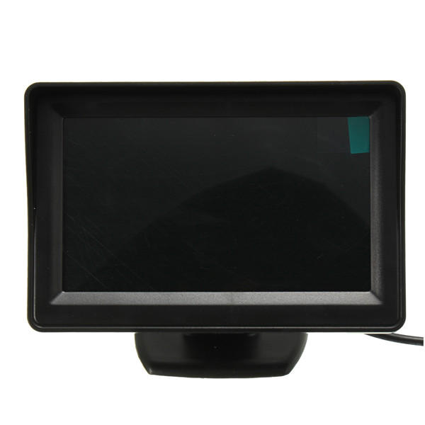 4.3 Inch LCD Monitor IR Night Vision Reversing Camera Car Rear View Kit