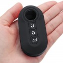 3 Button Silicone Flip Car Remote Key Cover Case Shell For Fiat 500 Grande Punto