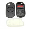 3 Buttons / 2+Panic Blank Case Shell Replace For Honda Civic Element Remote Key