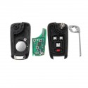 4 Button Car Remote Flip Key Fob Control For Buick For GMC For Chevy