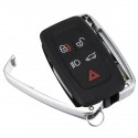 5 Buttons Black Remote Key Fob Case Shell For LAND Range Rover/Sport 2010-2012