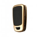 All Aluminum Alloy Remote Key Cover Shell for Skoda Sigitar Lavida Superb Fabia Yeti Rapid