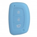 Car Remote Key Silicone Fob Protector Cover Case Three Button For Hyundai I40 Mistra Solaris