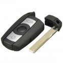 Replacement Keyless Entry Smart Uncut Blade Remote Key Case For BMW KR55WK49127