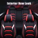 10pcs Universal Car Seat Cover Set Wearproof PU Leather Protection Cushion