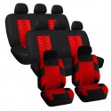 14pcs 8 Seater Car Seat Cover Protector Cushion Front Back Full Set Universal