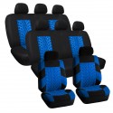 14pcs 8 Seater Car Seat Cover Protector Cushion Front Back Full Set Universal