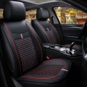 1x Front Car Full Seat Cover Waterproof Dustproof PU Leather Protector Mat Pad