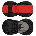 3 Row 8 Seats 14pcs Car Front Rear Seat Cover Protector Cushion Full Set Van SUV