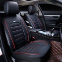 31PCS Car Front Seat Cover Protector Cushion Auto Wear-Resistant PU Leather Breathable Universal