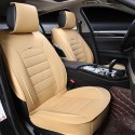 31PCS Car Front Seat Cover Protector Cushion Auto Wear-Resistant PU Leather Breathable Universal