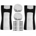 4PCS Front&Rear Car Seat Covers Full Seat Cover Cushion Protectors Universal