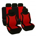 9 Pcs/Set Car Seat Cushion Headrest Cover Protective Front&Rear Universal