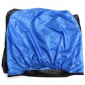 Black + Blue Car Front Seat Cover Water Resistant Protectors Universal