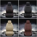 Car Seat Cover PU Leather Universal Front Seat Protect Cushion Auto Accessories