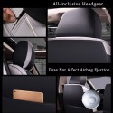 Durable PU Leather Car Seat Covers Cushion Universal Full Set for Auto