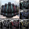 General 5pcs/set Car Seat Cover Comfortable Wearproof Wear-Resistant PU Leather Cover