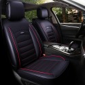 Leather Car Full Surround Seat Cover Cushion Protector Set Universal for Five Seats Car