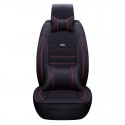 Leather Car Full Surround Seat Cover Cushion Protector Set Universal for Five Seats Car