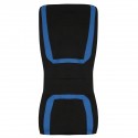 Universal Car Seat Covers Full Set Washable Front Rear Head Covers BLUE &BLACK