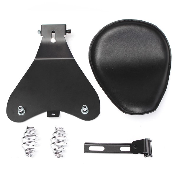 Leather Solo Seat Base Spring Bracket Kit For Sportster Bobber Chopper